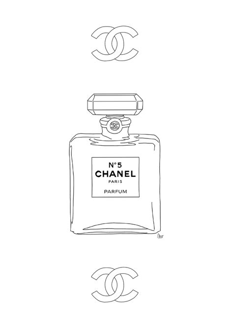 dessin chanel a colorier|Coloriage .